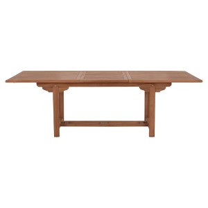 75641 TΡΑΠΕΖΙ ΤΡΑΠΕΖΑΡΙΑΣ ΑΝΟΙΓΟΜΕΝΟ CRANDER HM6376 ΞΥΛΟ TEAK ΣΕ ΦΥΣΙΚΟ 180-240x100x76Υεκ