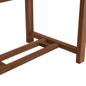 75641 TΡΑΠΕΖΙ ΤΡΑΠΕΖΑΡΙΑΣ ΑΝΟΙΓΟΜΕΝΟ CRANDER HM6376 ΞΥΛΟ TEAK ΣΕ ΦΥΣΙΚΟ 180-240x100x76Υεκ