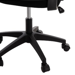 75799 ΚΑΡΕΚΛΑ ΓΡΑΦΕΙΟΥ BLAZER HM1205.01 ΜΑΥΡΟ MESH-ΜΑΥΡΟΣ ΣΚΕΛΕΤΟΣ NYLON 60,5x47x85,5Υεκ.