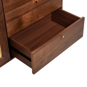 75844 ΣΕΤ ΜΠΟΥΦΕΣ & ΕΠΙΠΛΟ ΤΗΛΕΟΡΑΣΗΣ MEEN HM21343 MDF ΜΕ ΚΑΠΛΑΜΑ ΚΑΡΥΔΙΑΣ