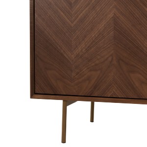 75844 ΣΕΤ ΜΠΟΥΦΕΣ & ΕΠΙΠΛΟ ΤΗΛΕΟΡΑΣΗΣ MEEN HM21343 MDF ΜΕ ΚΑΠΛΑΜΑ ΚΑΡΥΔΙΑΣ