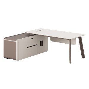 75910 ΓΡΑΦΕΙΟ ΑΡΙΣΤΕΡΗ ΓΩΝΙΑ NEWLINE HM18271L ΜΕΛΑΜΙΝΗ ΕΚΡΟΥ-ΑΝΟΙΧΤΟ ΚΑΦΕ 200x165x75Υεκ