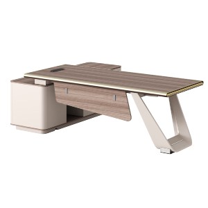 76064 ΓΡΑΦΕΙΟ ΔΕΞΙΑ ΓΩΝΙΑ SUPERON HM2139R ΜΕΛΑΜΙΝΗ ΦΥΣΙΚΟ-ΜΠΕΖ--ΜΕΤΑΛ. ΠΟΔΙ 240x180x76Υ