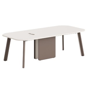 76079 ΓΡΑΦΕΙΟ ΣΥΝΕΡΓΑΣΙΑΣ NEWLINE HM18278 ΜΕΛΑΜΙΝΗ ΚΡΕΜ-ΠΟΔΙΑ ΑΛΟΥΜΙΝΙΟΥ 240x110x75Υεκ