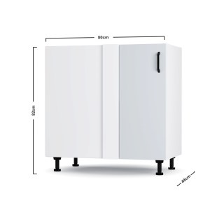 alpha-BC80821M04-2958221 MODEST ΚΑΤΩ ΓΩΝΙΑΚΟ ΝΤΟΥΛΑΠΙ ΓΚΡΙ 80X48X82 ΕΚ