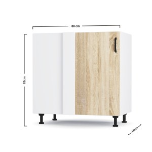 alpha-BC80822M01-2958212 MODEST ΚΑΤΩ ΓΩΝΙΑΚΟ ΝΤΟΥΛΑΠΙ ΣΟΝΟΜΑ 100X48X82CM.