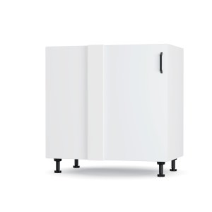alpha-BC80822M02-7345 MODEST ΚΑΤΩ ΓΩΝΙΑΚΟ ΝΤΟΥΛΑΠΙ ΛΕΥΚΟ 80X48X82CM