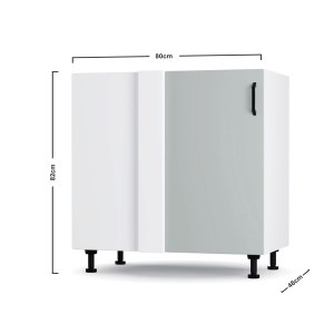 alpha-BC80822M05-2958314 MODEST ΚΑΤΩ ΓΩΝΙΑΚΟ ΝΤΟΥΛΑΠΙ ΓΚΡΙ 100X48X82ΕΚ