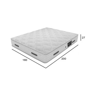 alpha-CHI-106093-82318 ΣΤΡΩΜΑ FRESH 3D ΔΙΠΛΟ (CHIC STROM) 160X200X27CM
