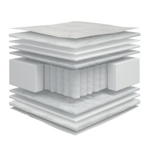 alpha-CHI-112266-204011 ΣΤΡΩΜΑ VELVET 3D ΗΜΙΔΙΠΛΟ (CHIC STROM) 120X200X23CM