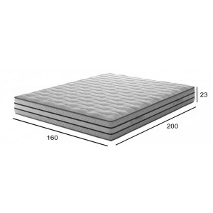 alpha-CHI-112270-204010 ΣΤΡΩΜΑ VELVET 3D ΔΙΠΛΟ (CHIC STROM) 160X200X23CM