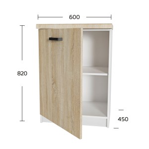 alpha-D6082A01-2957720 ANITA ΚΑΤΩ ΝΤΟΥΛΑΠΙ ΣΟΝΟΜΑ 60X60X82CM