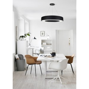 alpha-DD-LM-0026-13412 ΚΡΕΜΑΣΤΟ ΦΩΤΙΣΤΙΚΟ LED 54W 4000K ΜΑΥΡΟ Φ60X75CM
