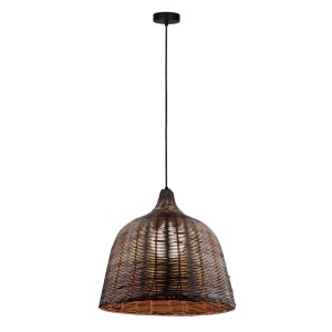 alpha-DD-RA-0001BROWN-4056 ΚΡΕΜΑΣΤΟ ΜΟΝΟΦΩΤΟ ΦΩΤΙΣΤΙΚΟ ΨΑΘΑ Ε27 Φ45X100CM