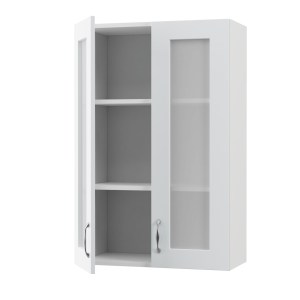 alpha-GR-101-00190-18398 MODEST ΠΑΝΩ ΝΤΟΥΛΑΠΙ-ΒΙΤΡΙΝΑ ΛΕΥΚΟ 60X30X92ΕΚ