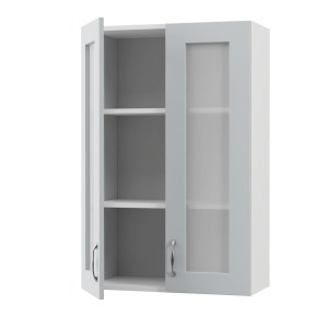 alpha-GR-101-00192-18400 MODEST ΠΑΝΩ ΝΤΟΥΛΑΠΙ-ΒΙΤΡΙΝΑ ΓΚΡΙ 60X30X92ΕΚ