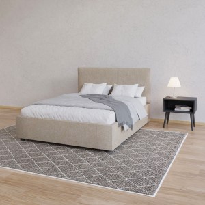 alpha-GR-BILL14-M01-12676 ΚΡΕΒΑΤΙ BILLY ΜΠΕΖ 140X200CM