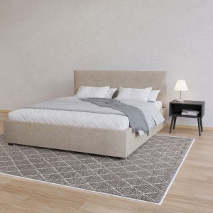 alpha-GR-BILL18-M01-14975 ΚΡΕΒΑΤΙ BILLY ΜΠΕΖ 180X200CM