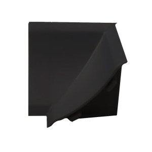 alpha-GR-CORINT201BLACK-2958119 ΓΩΝΙΑ ΕΣΩΤΕΡΙΚΗ ΑΡΜΟΚΑΛΥΠΤΡΟΥ ΜΑΥΡΗ 4X2.5X4CM