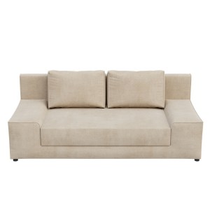 alpha-GR-FAV-M01-2957235 ΚΑΝΑΠΕΣ ΚΡΕΒΑΤΙ FAVORITE ΤΡΙΘΕΣΙΟΣ ΜΠΕΖ 200X81X71CM