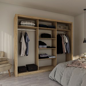 alpha-GR-GRAND-2957290 ΝΤΟΥΛΑΠΑ GRANDIO ΣΟΝΟΜΑ 250X60X215CM