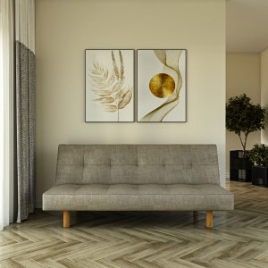 alpha-GR-HERMES-4-13737 ΚΑΝΑΠΕΣ ΚΡΕΒΑΤΙ HERMES ΤΡΙΘΕΣΙΟΣ ΜΠΕΖ 180X95X82CM