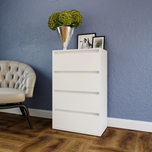 alpha-GR-IDEACHEST80100-9458 ΣΥΡΤΑΡΙΕΡΑ IDEA ΛΕΥΚΟ 80X42X100CM