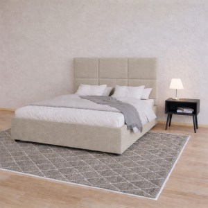 alpha-GR-LIAN16-M01-14953 ΚΡΕΒΑΤΙ LANOTTA ΜΠΕΖ 160X200CM