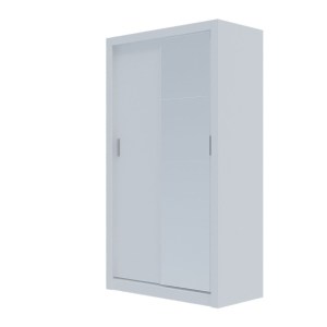 alpha-GR-LINEAMIR-1-2957370 ΝΤΟΥΛΑΠΑ LINEA ΛΕΥΚΗ ΜΕ ΚΑΘΡΕΦΤΗ 120X60X215CM