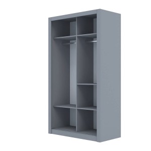 alpha-GR-LINEAMIR-3-2957381 ΝΤΟΥΛΑΠΑ LINEA ΓΚΡΙ ΜΕ ΚΑΘΡΕΦΤΗ 120X60X215CM