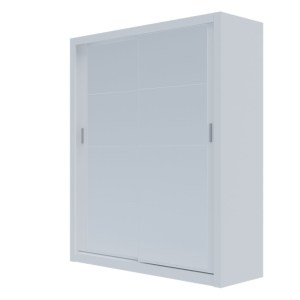 alpha-GR-REFLMIR-1-2957412 ΝΤΟΥΛΑΠΑ REFLEX ΛΕΥΚΗ ΜΕ ΚΑΘΡΕΦΤΗ 180X60X215CM