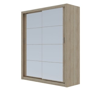 alpha-GR-REFLMIR-2957408 ΝΤΟΥΛΑΠΑ REFLEX ΣΟΝΟΜΑ ΜΕ ΚΑΘΡΕΦΤΗ 180X60X215CM