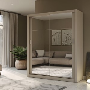 alpha-GR-REFLMIR-4-14685 ΝΤΟΥΛΑΠΑ REFLEX CASHMERE ΜΕ ΚΑΘΡΕΦΤΗ 180X60X215CM