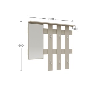 alpha-GR-RENOSETB-2-2957645 ΣΕΤ ΕΙΣΟΔΟΥ RENO-B CASHMERE 160X32X200CM