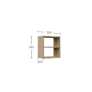 alpha-GR-RENOSHEL-2957532 ΚΡΕΜΑΣΤΟ ΡΑΦΙ SHELF ΣΟΝΟΜΑ 33X20X36CM