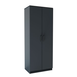 alpha-GR-SIM2D-2-817010 ΝΤΟΥΛΑΠΑ ΔΙΦΥΛΛΗ SIMPLE ΓΡΑΦΙΤΗΣ 80X52X205CM
