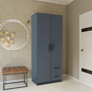 alpha-GR-SIM2D2DR-2-14774 ΝΤΟΥΛΑΠΑ ΔΙΦΥΛΛΗ ΜΕ ΣΥΡΤΑΡΙΑ SIMPLE ΓΡΑΦΙΤΗΣ 80X52X205CM