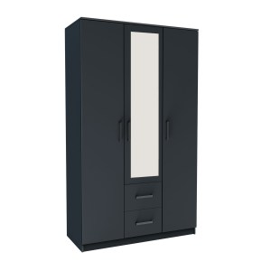 alpha-GR-SIM3D2D-2-828281 ΝΤΟΥΛΑΠΑ ΤΡΙΦΥΛΛΗ SIMPLE 3D2D ΓΡΑΦΙΤΗΣ 120X52X205CM