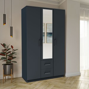 alpha-GR-SIM3D2D-2-9686 ΝΤΟΥΛΑΠΑ ΤΡΙΦΥΛΛΗ SIMPLE 3D2D ΓΡΑΦΙΤΗΣ 120X52X205CM