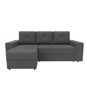 alpha-GR-TRIUM-M14-2957441 TRIUMPH ΓΩΝΙΑΚΟΣ ΚΑΝΑΠΕΣ ΚΡΕΒΑΤΙ ΜΕ ΑΝΑΣΤΡΕΨΙΜΗ ΓΩΝΙΑ ΓΚΡΙ 241X147X94CM
