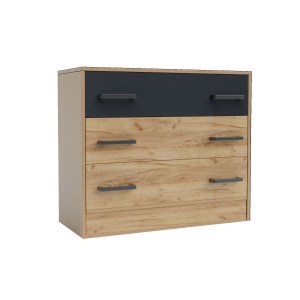 alpha-GR-VIVA3S-794807 ΣΥΡΤΑΡΙΕΡΑ VIVA ΧΡΥΣΟ ΔΡΥΣ-ΓΡΑΦΙΤΗ 90X39X75CM