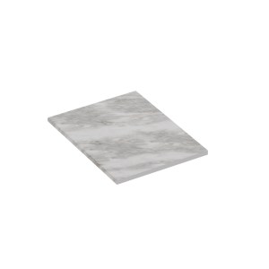 alpha-GR-WT01VENATO-6894 ΠΑΓΚΟΣ ΚΟΥΖΙΝΑΣ ΛΕΥΚΟ ΜΑΡΜΑΡΟ 40X60X2.8CM