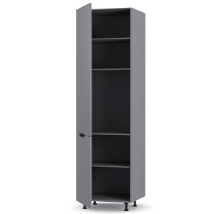 alpha-HL2141C01-269657 CRAFT ΣΤΗΛΗ ΚΟΥΖΙΝΑΣ ΓΡΑΦΙΤΗ 60X57X214CM