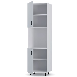 alpha-HL2143M04-260740 MODEST ΣΤΗΛΗ ΚΟΥΖΙΝΑΣ ΓΚΡΙ 60X57X214CM