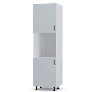 alpha-HL2143M04-7319 MODEST ΣΤΗΛΗ ΚΟΥΖΙΝΑΣ ΓΚΡΙ 60X57X214CM