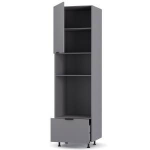 alpha-HL2144C01-269659 CRAFT ΣΤΗΛΗ ΚΟΥΖΙΝΑΣ ΓΡΑΦΙΤΗ 60X57X214CM