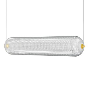 alpha-HU-HJ6059-H800-46625 ΦΩΤΙΣΤΙΚΟ ΚΡΕΜΑΣΤΟ ΡΑΓΑ LED 80W 4000K ΧΡΥΣΟ 80X15X120CM