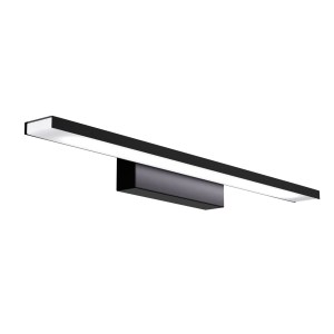 alpha-HU-HJ8045-6408 ΦΩΤΙΣΤΙΚΟ ΤΟΙΧΟΥ LED 12W 4000K ΜΑΥΡΟ 60X8.5X5CM