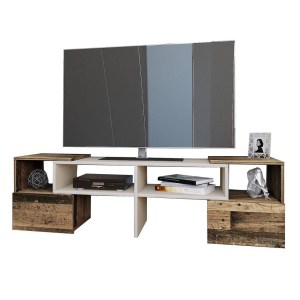 alpha-IR-ORNETV-14535 ΕΠΙΠΛΟ ΤΗΛΕΟΡΑΣΗΣ ORNE ΚΑΦΕ ΜΕ ΛΕΥΚΟ 141X32X39CM