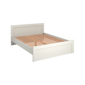 alpha-KARIN160-2957863 ΚΡΕΒΑΤΙ KARIN ΔΙΠΛΟ CASHMERE ΜΕ ΠΑΤΩΜΑ 160X200CM